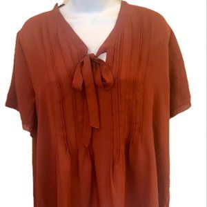 Land’s End sheer blouse